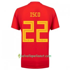 Jalkapallo Pelipaidat Espanja Isco 22 World Cup 2018 Kotipaita